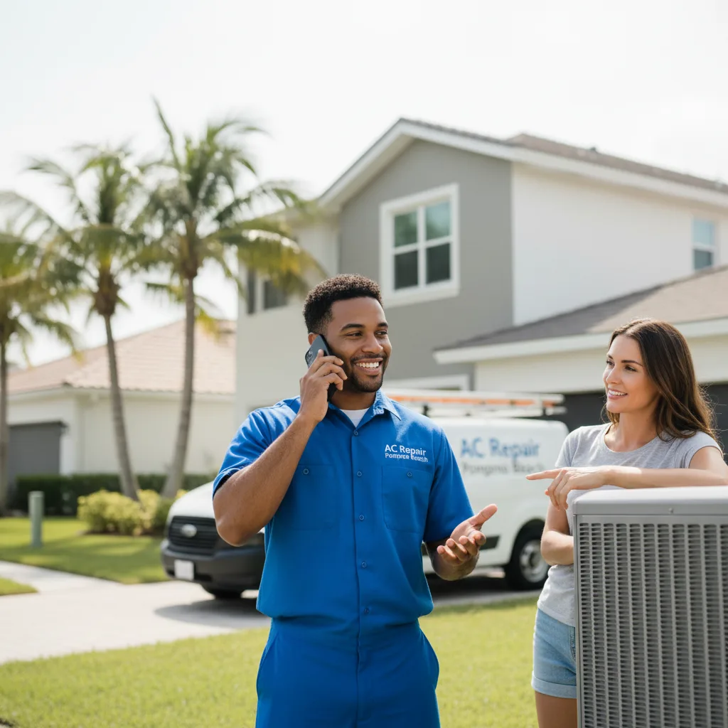 AC Repair Pompano Beach customer support in Sunset